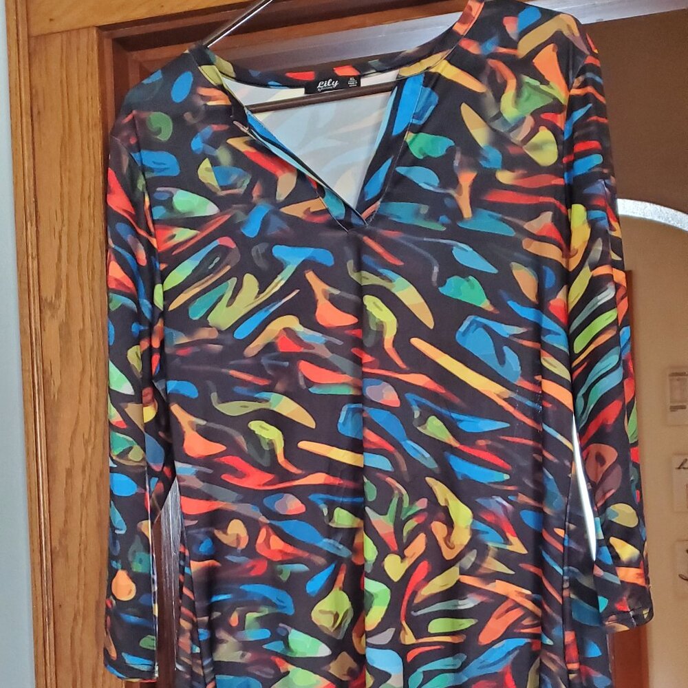 Multi color Pullover Blouse